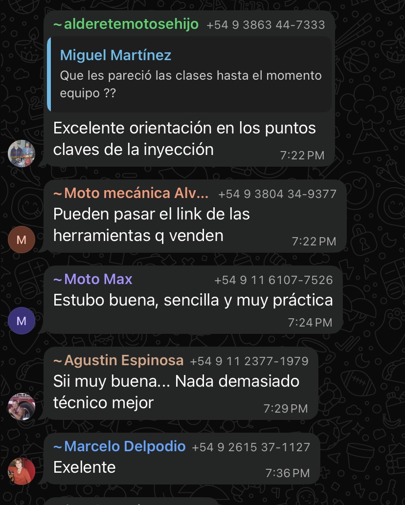 Testimonio WhatsApp 1