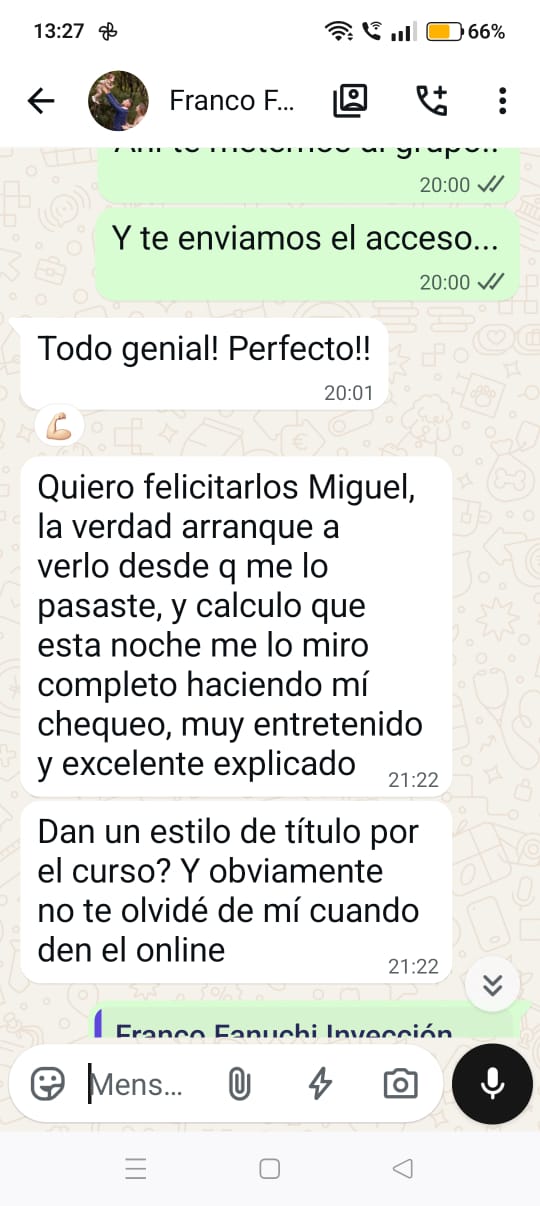 Testimonio WhatsApp 4